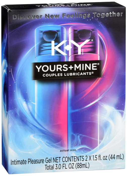 K-Y Yours+Mine Couples Personal Lubricants 3oz