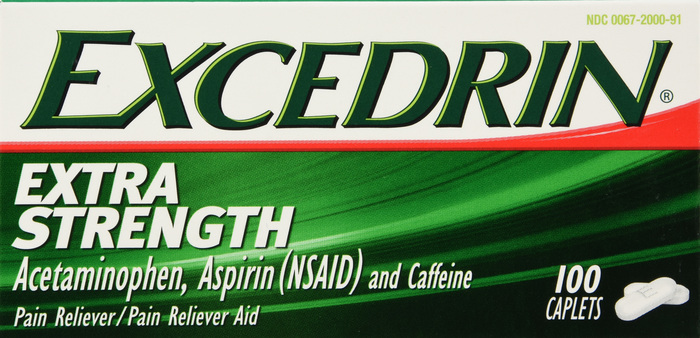 Exedrin Extra Strength Pain Reliever Caplets 100ct