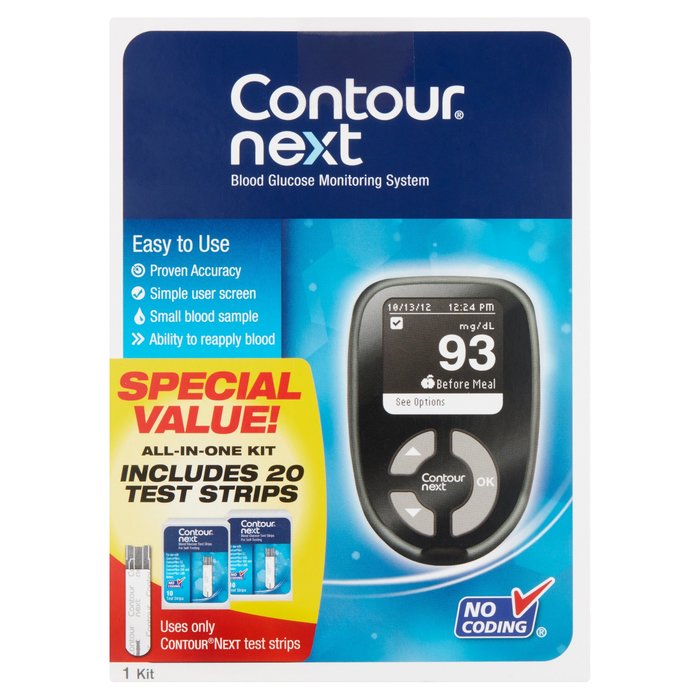 Contour Next Meter All-In-One Kit 1ct