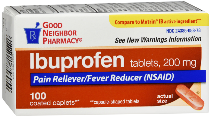 Good Neighbor Pharmacy Ibuprofen 200mg Caplets 100ct