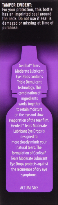 GENTEAL TEARS MODERATE TWIN PACK 2X15ML