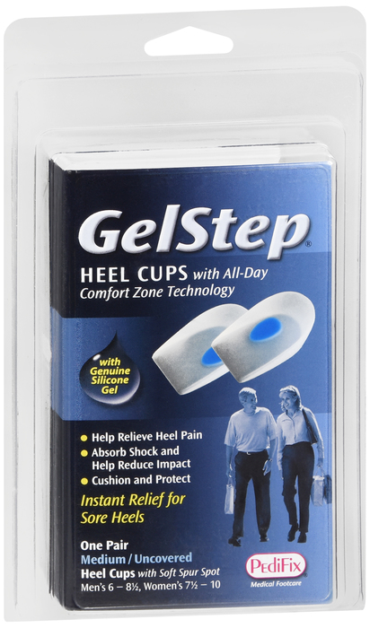 GELSTEP HEEL CUP SOFT SPUR INS M DS