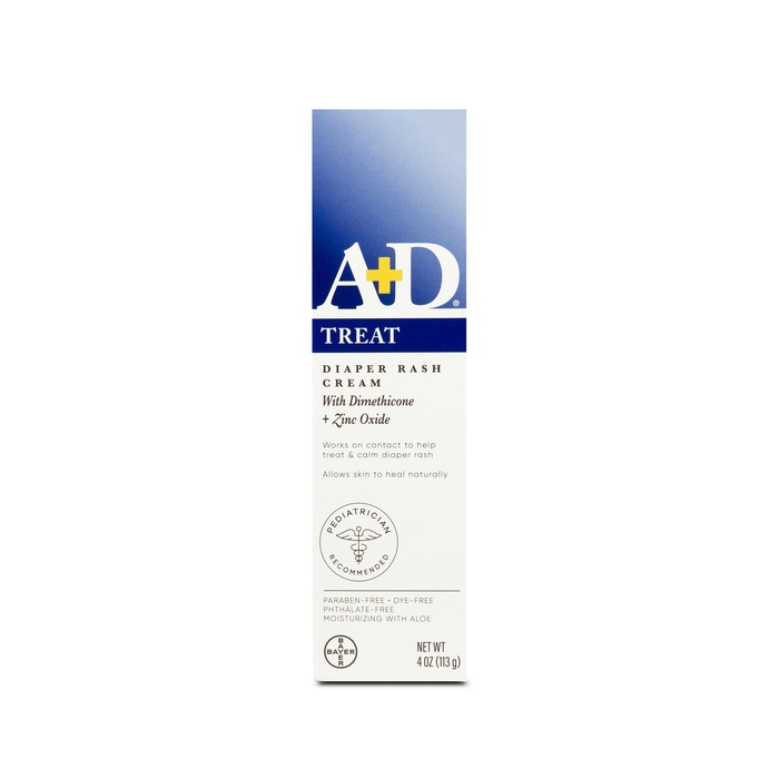 A+D TREAT DIAPER RASH CRM 4OZ