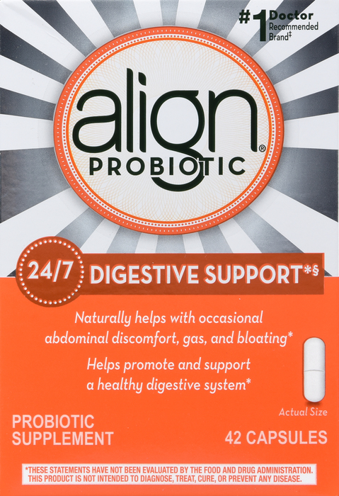 Align Digestive Care Probiotic Supplement Capsules 42ct