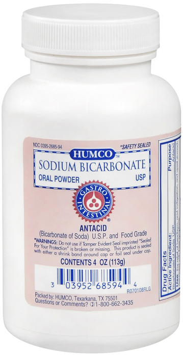 SODIUM BICARBONATE POWDER 4OZ HUMCO