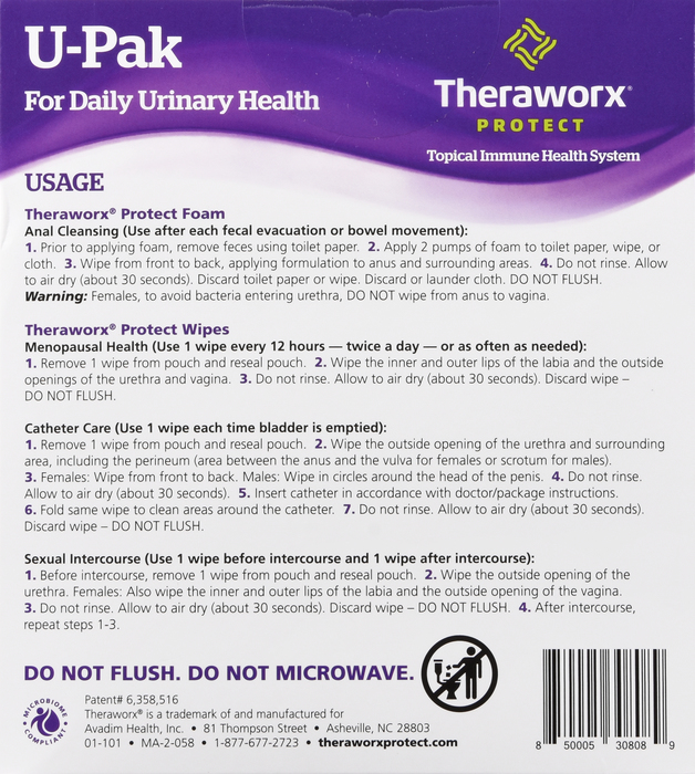 TheraWorx Urinary Health Protect U-Pak 3.4oz