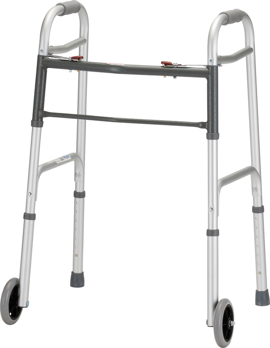 Folding Walker with 5" Wheels 4090DW5 Nova