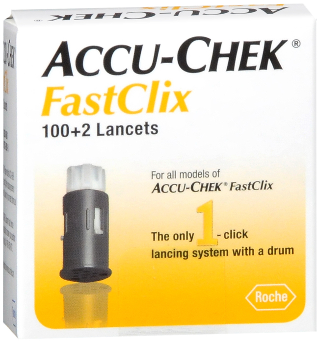 Accu-Chek Fastclix Lancets102ct