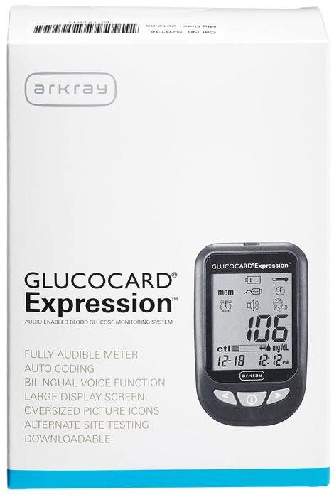 GLUCOCARD EXPRESSION METER KIT