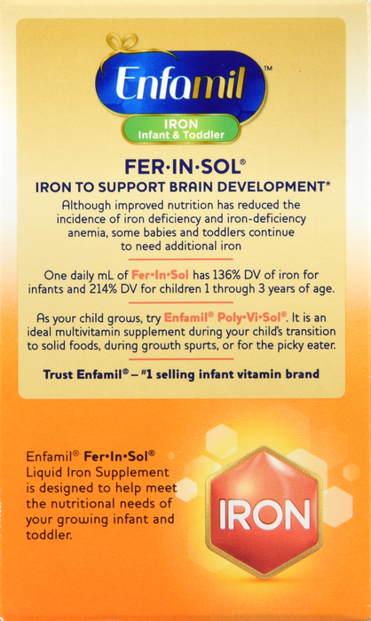 Enfamil Fer-In-Sol Supplement Drops 1.66oz