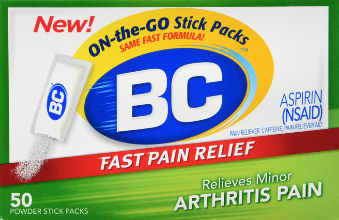 BC Arthritis Strength Powder Sticks 50ct