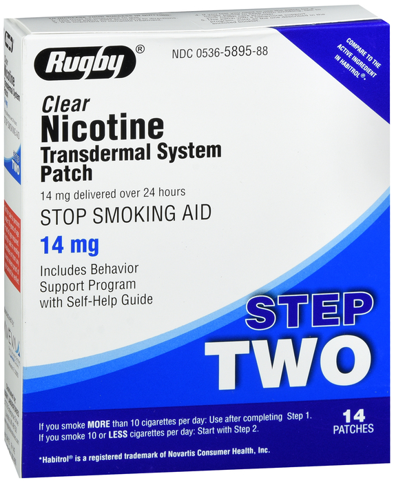 NICOTINE TRANSDERMAL PATCH 14MG 14CT WAT