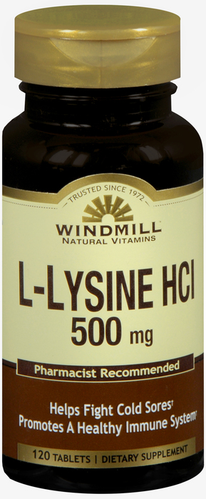 L-LYSINE 500MG HCI TABLET 120CT WINDML