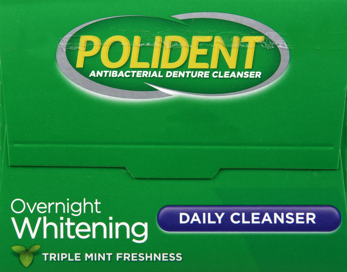 Polident Overnight Tablets Mint 84ct