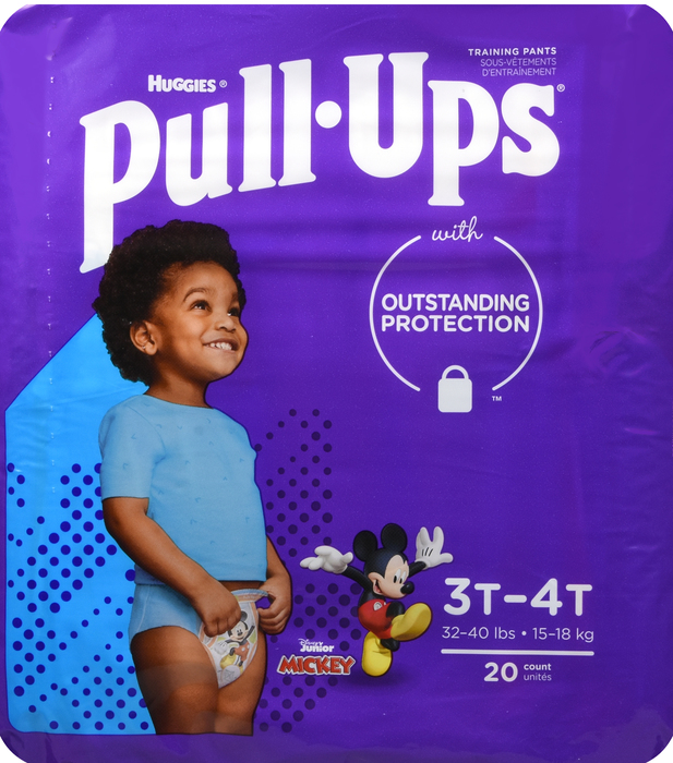 HUGGIES PULL-UPS BOY 3T-4T U/G 4X20CT