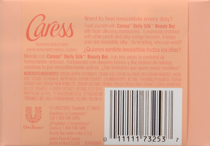 CARESS BATH BAR DAILY SILK 4X4.75OZ