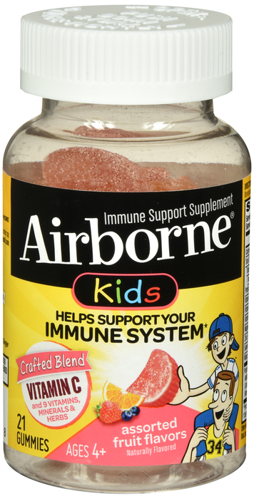 AIRBORNE KIDS GUMMY 21CT