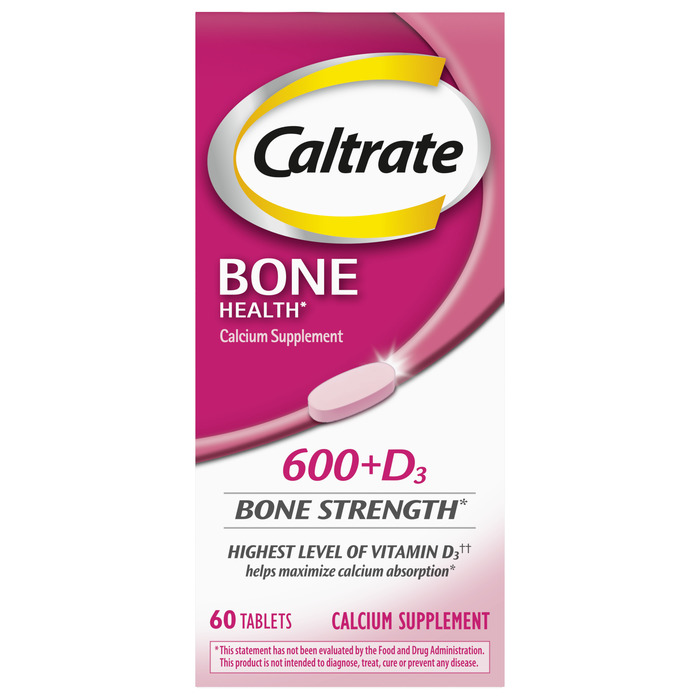 CALTRATE BONE HEALTH 600+D3 TAB 60CT