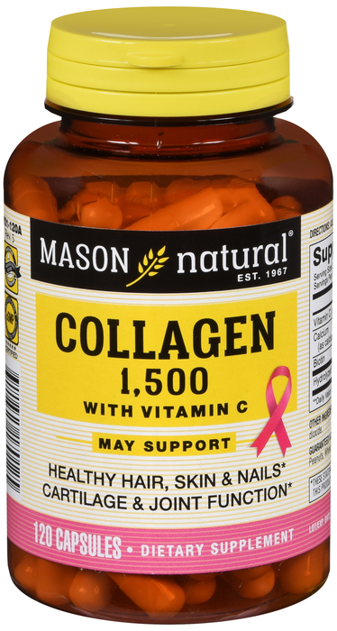 COLLAGEN 1500MG CAPSULES 120CT MASON