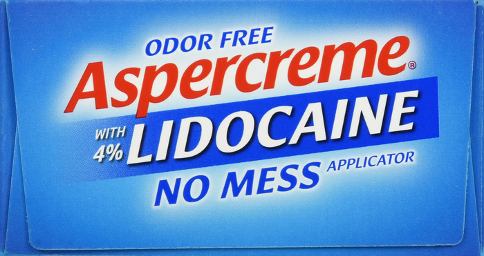 Aspercreme Lidocaine No-Mess Roll-On Pain Relief Liquid 2.5oz