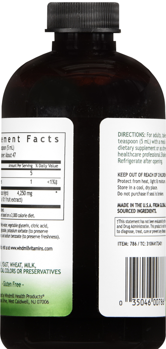 BLACK ELDERBERRY 4250MG LIQ 8OZ