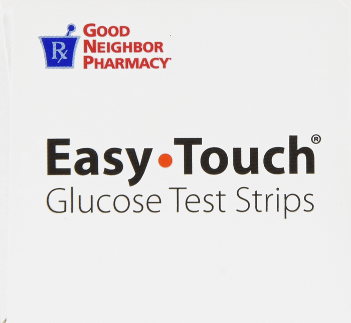 Good Neighbor Pharmacy EasyTouch Glucose Test Strips 50ct