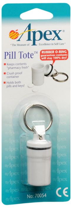 Apex Pill Tote with Keyring 1ct