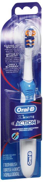 ORAL-B CROSS ACTION POWER WHITENING BATTERY TOOTHBRUSH