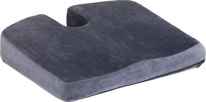 Nova Memory Foam Coccyx Cushion 2" Velour 2655C