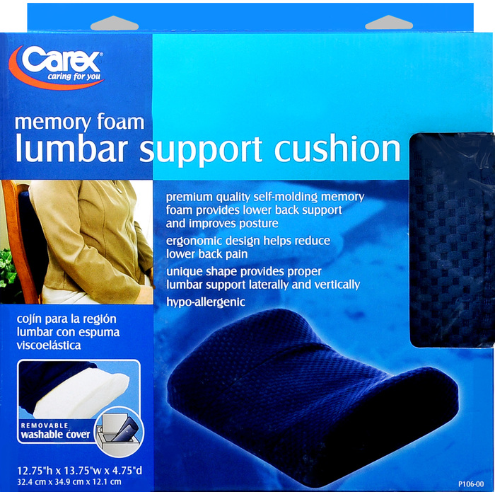 Carex Lumbar Support Cushion 1ct