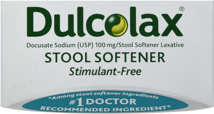 DULCOLAX STOOL SOFTENER LIQUIGEL 100CT