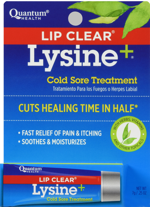 Lip Clear Lysine Plus Cold Sore Treatment 0.25oz