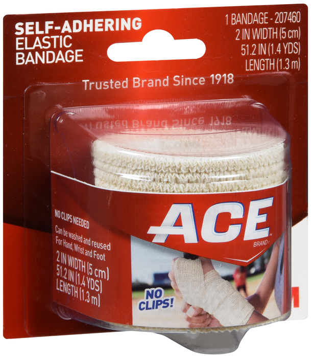 ACE Self-Adhering Elastic Bandage 2 Inch 1ct