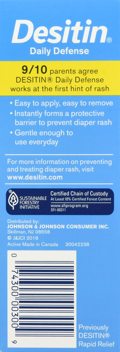 Desitin Diaper Rash Cream 2oz