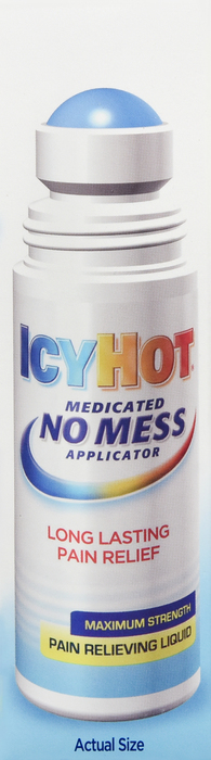 Icy Hot Pain Relieving Liquid No Mess Applicator 2.5oz