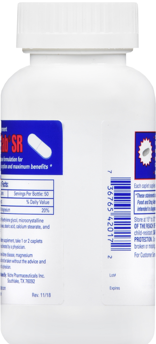 MAG-TAB-SR TABLET 100CT NICHE