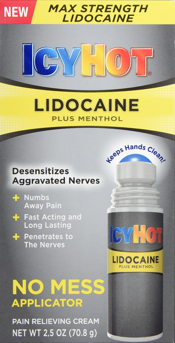 Icy Hot Lidocaine No Mess Applicator 2.5oz