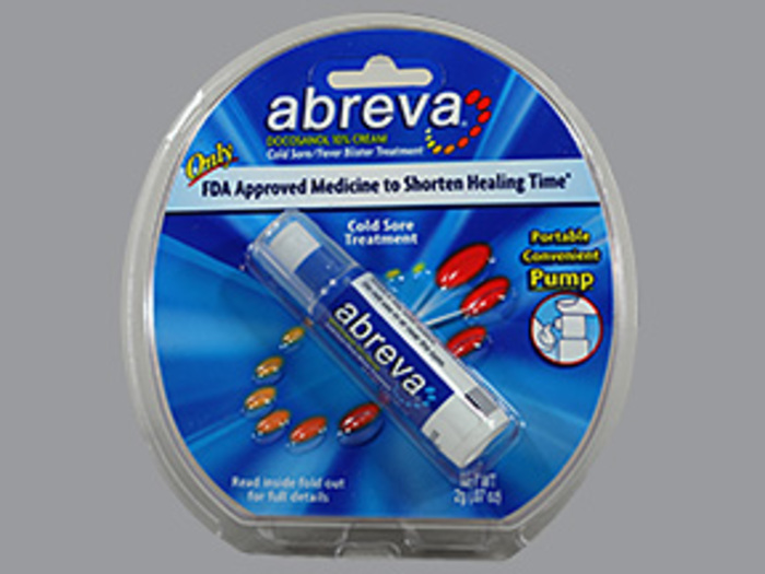 Abreva Cold Sore Treatment Cream Pump 0.07oz