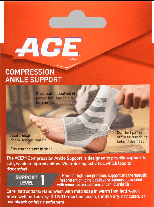 ACE Compression Ankle Support Small/Medium1ct