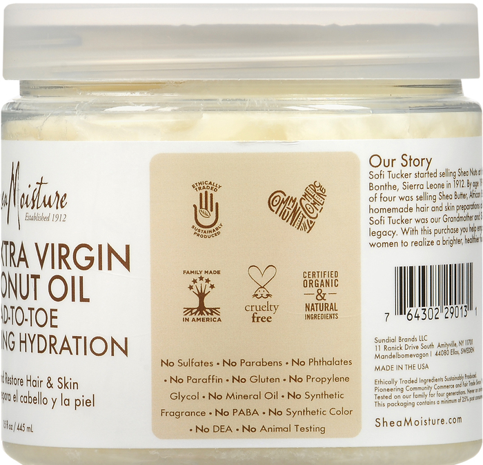 SHEAMOISTURE PURE COCONUT OIL 16OZ