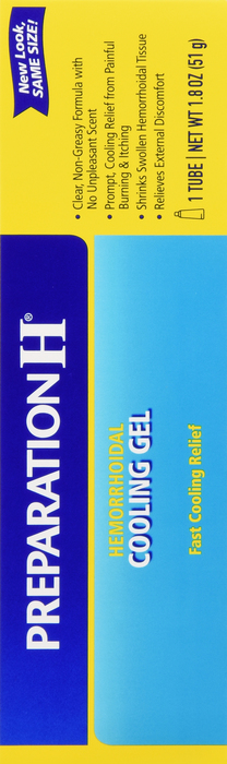 PREPARATION H COOLING GEL 1.8OZ