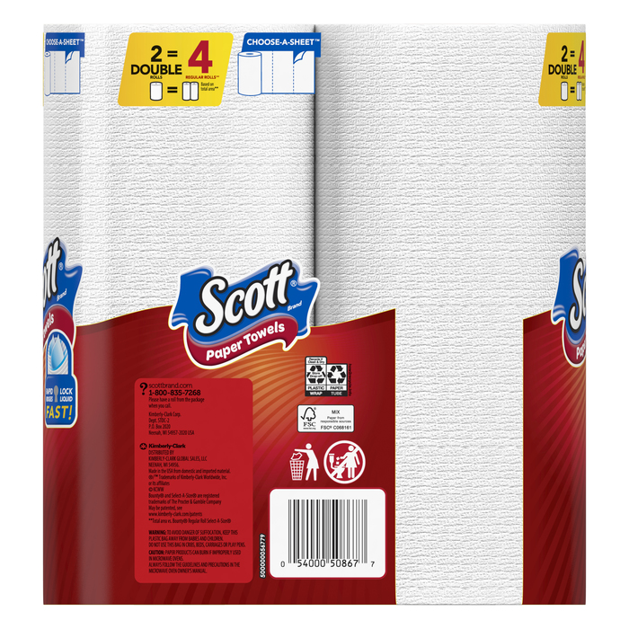 Scott Towels Double Roll Paper Towels 12x2x110ct