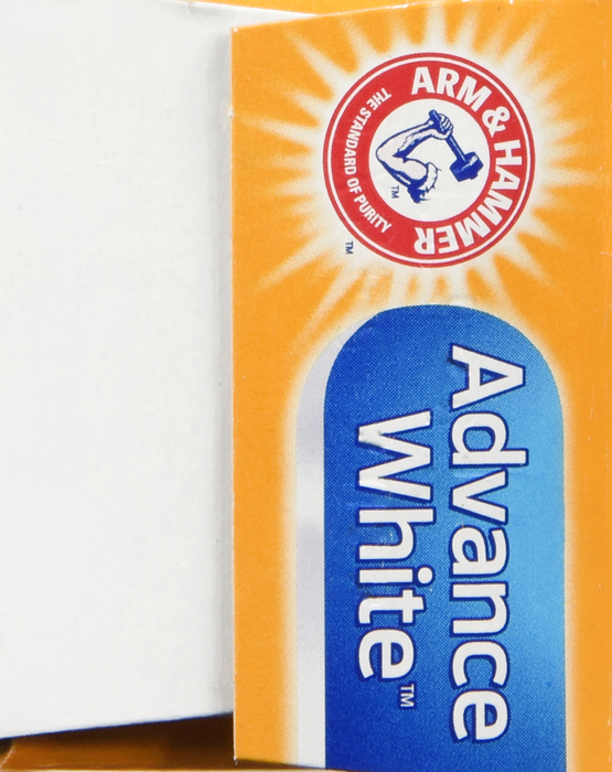 ARM & HAMMER ADVANCE WHITE TOOTHPASTE BAKING SODA & PEROXIDE 4.3OZ