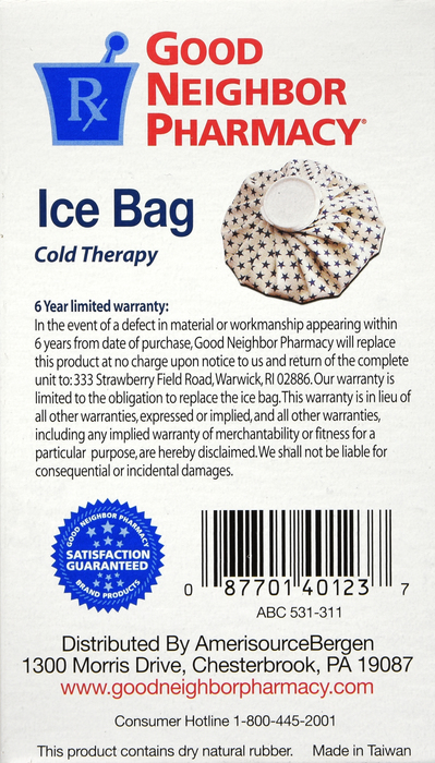 Good Neighbor Pharmacy Ice Bag Cold Therapy 6 inches