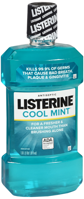 Listerine Cool Mint Antiseptic Mouthwash 33.8oz