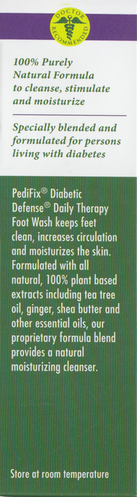 DIABETIC DEF DAILY FOOT WASH 150ML DS