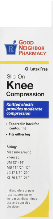 Good Neighbor Pharmacy Slip-on Knee Compression Beige Large 1ct