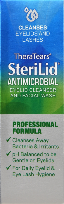 STERILID ANTIMICROBL EYELID CLEANSR 2 OZ