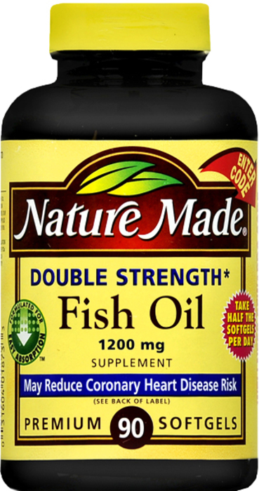 Nature Made FISH OIL 1200MG SOFTGEL 100ct