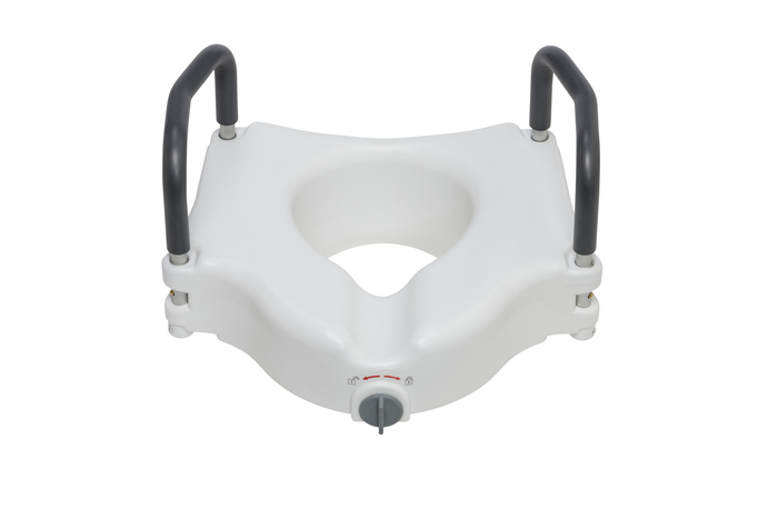 Toilet Seat Elevated With Arms 300lb